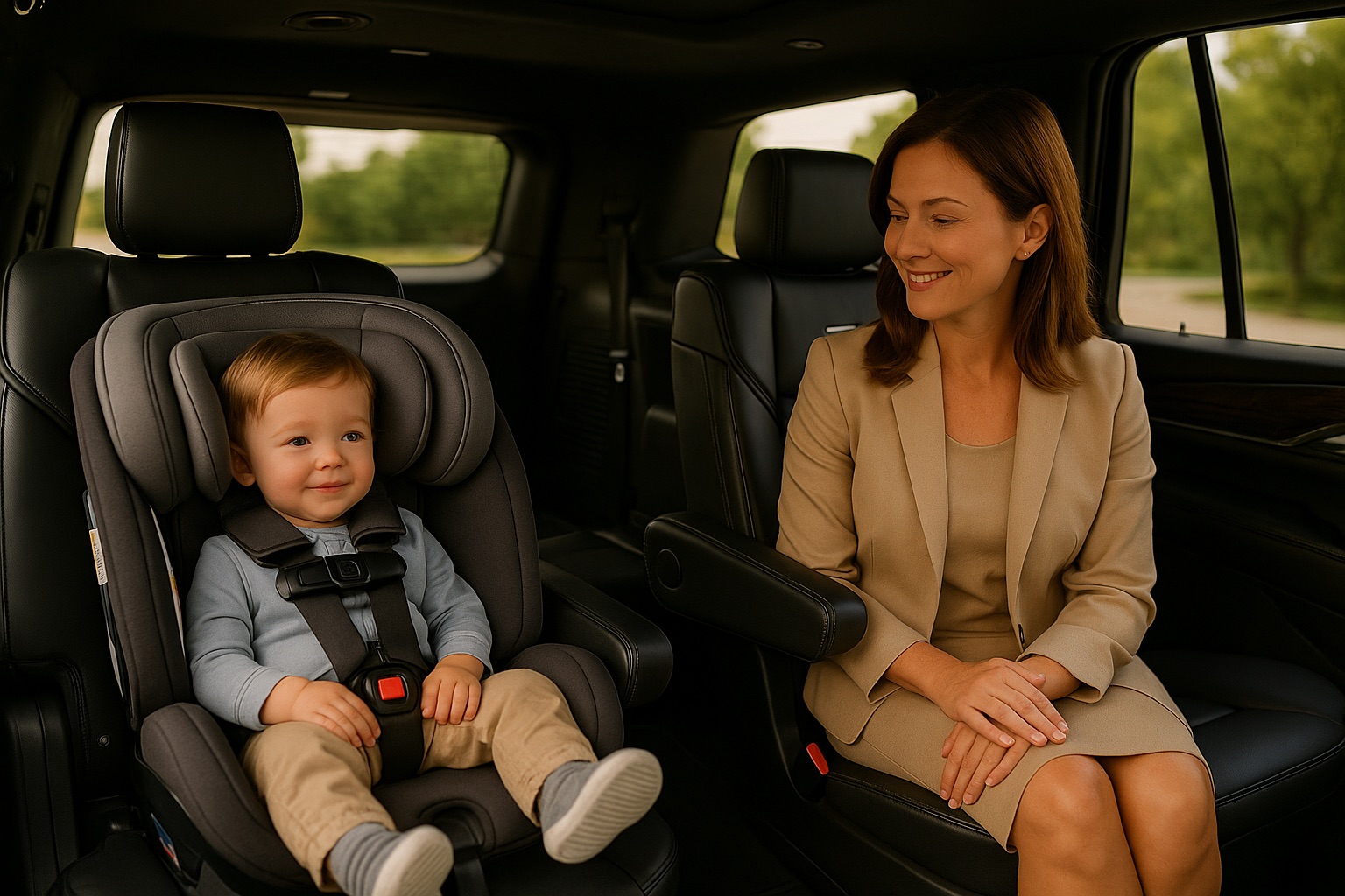 The Importance of Car Seats: Safety and Comfort for Every Passenger at Black Ocean Limousine Service